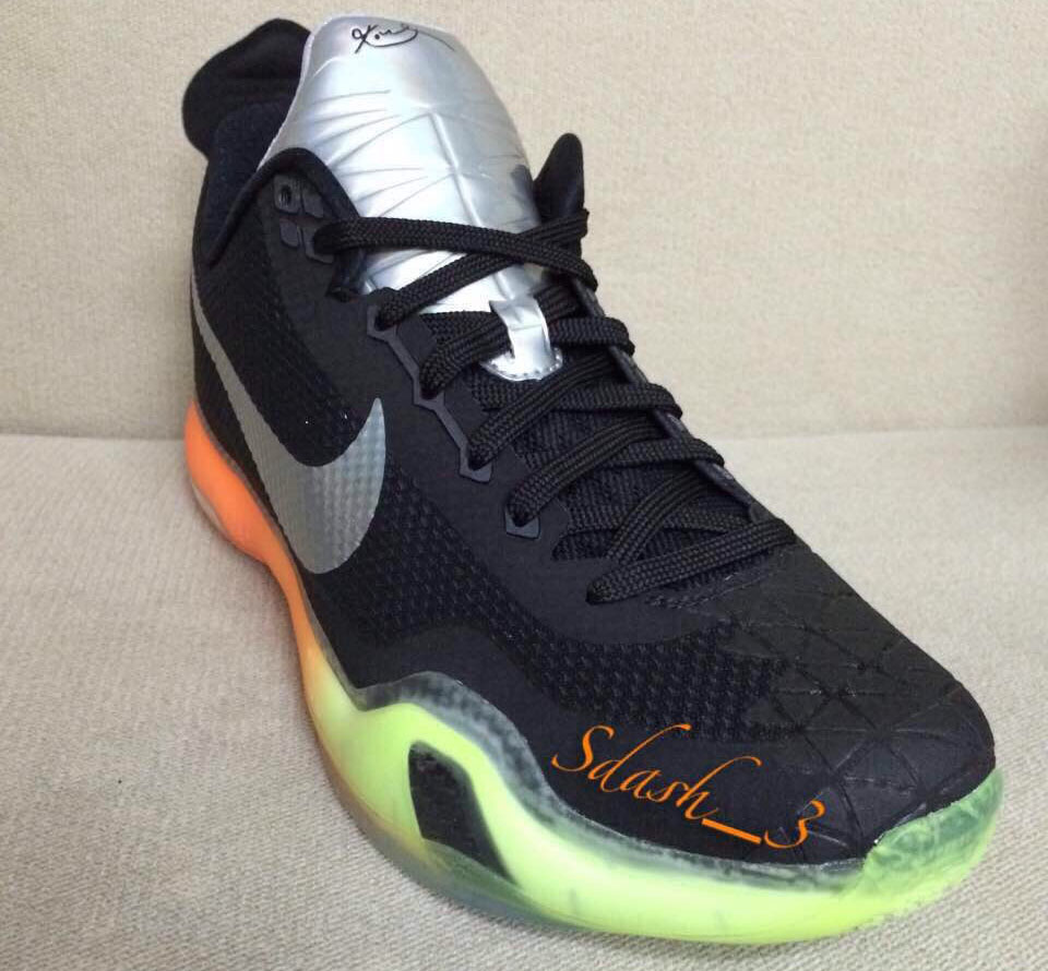 Nike Kobe X 10 All-Star Black/Silver-Orange-Volt (4)