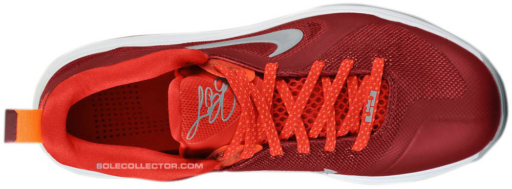 Nike LeBron 9 Low Team Red Challenge Red Wolf Grey 510811-600 (4)