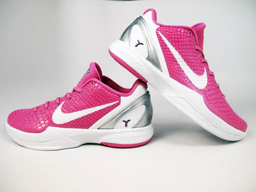 Nike Zoom Kobe VI Think Pink Kay Yow Pinkfire 429659-601