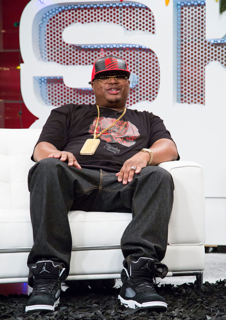 E-40 wearing Air Jordan 5 Retro Oreo