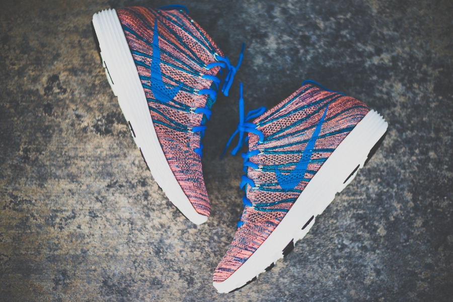 Free flyknit outlet chukka mineral teal