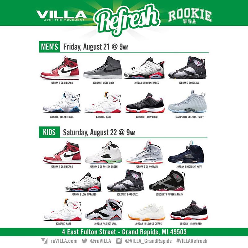 sneaker villa jordans