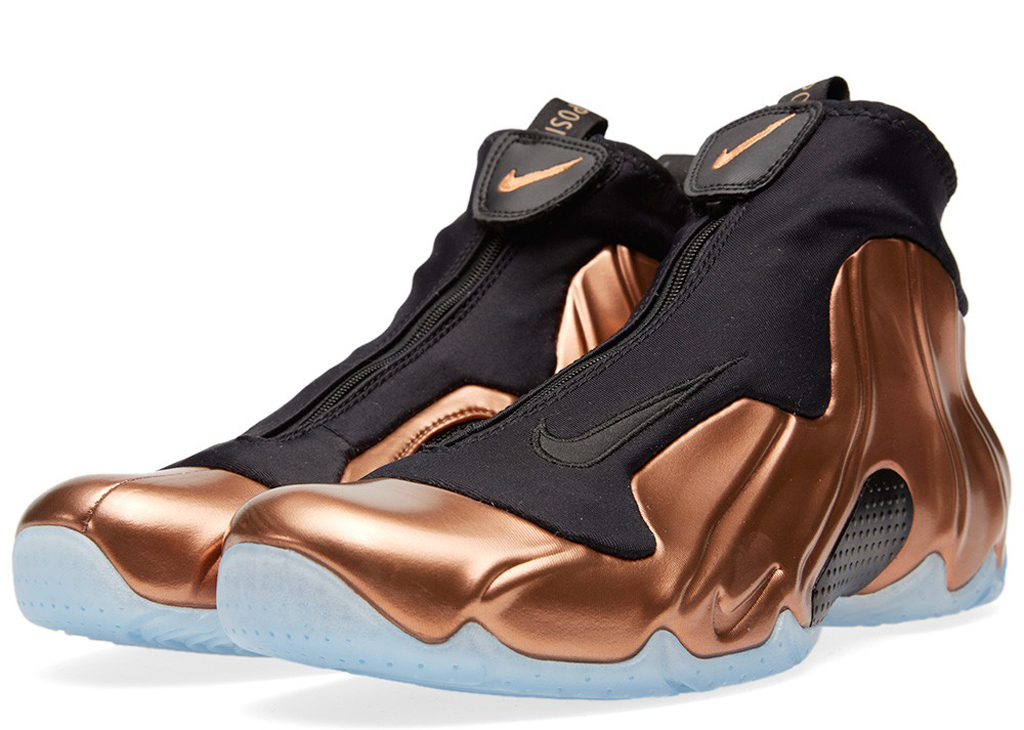 nike flightposite copper