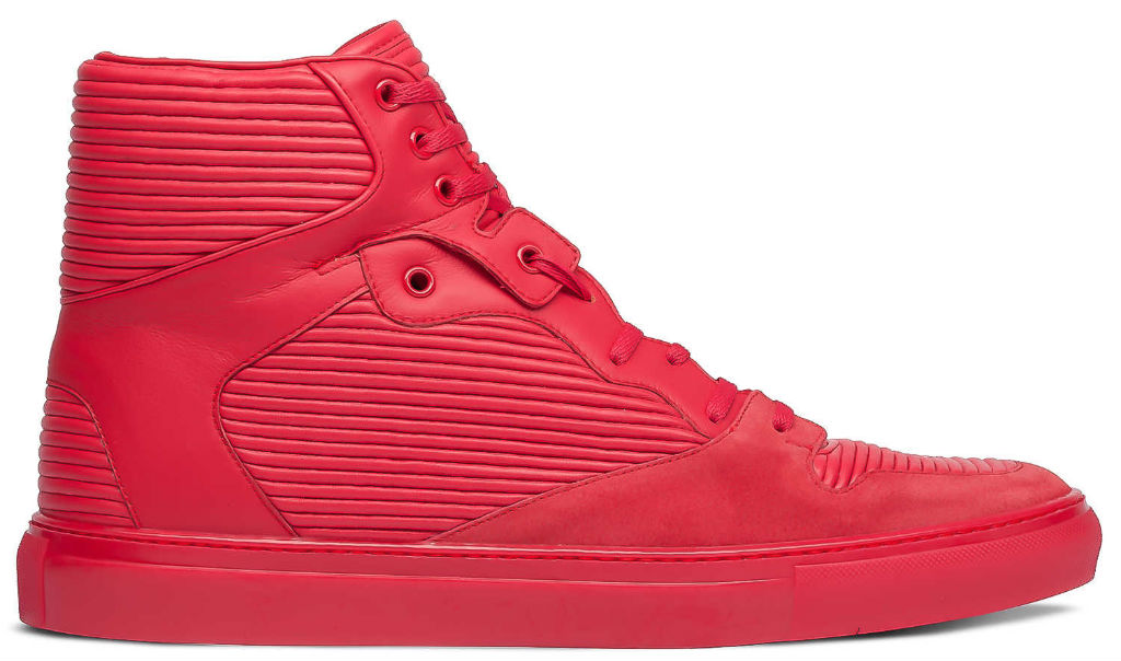 Get Kanye's Balenciaga sneakers | All red sneakers, Red sneakers outfit,  Red sneakers