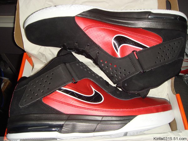 Nike Air Max LeBron Soldier V Sport Red Black 454131-600