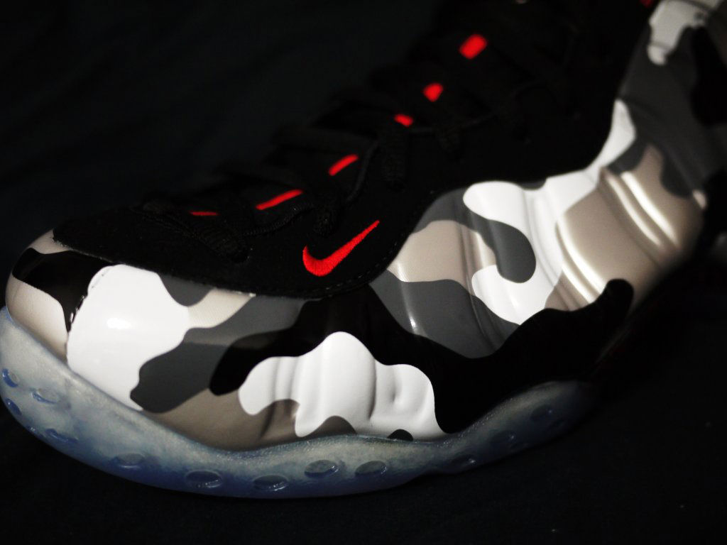 White camo clearance foamposites