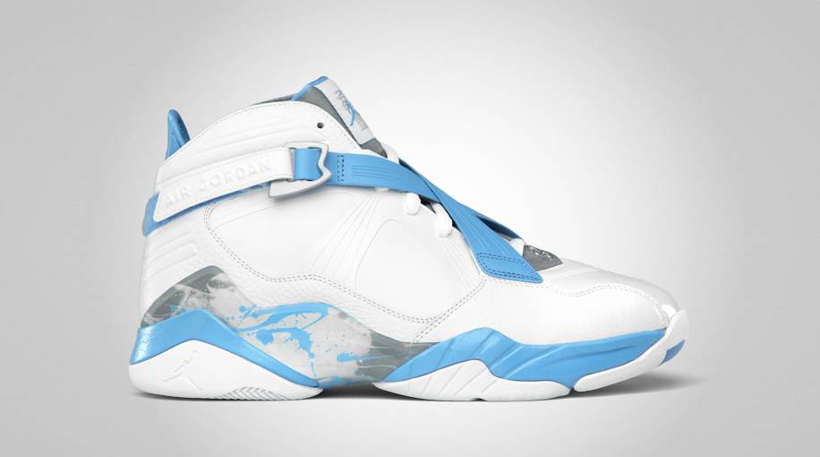 jordan 8 white and blue