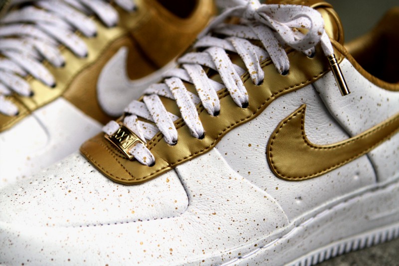 air force 1 low supreme gold medal