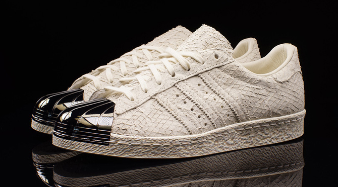 superstar 80s metal toe adidas or