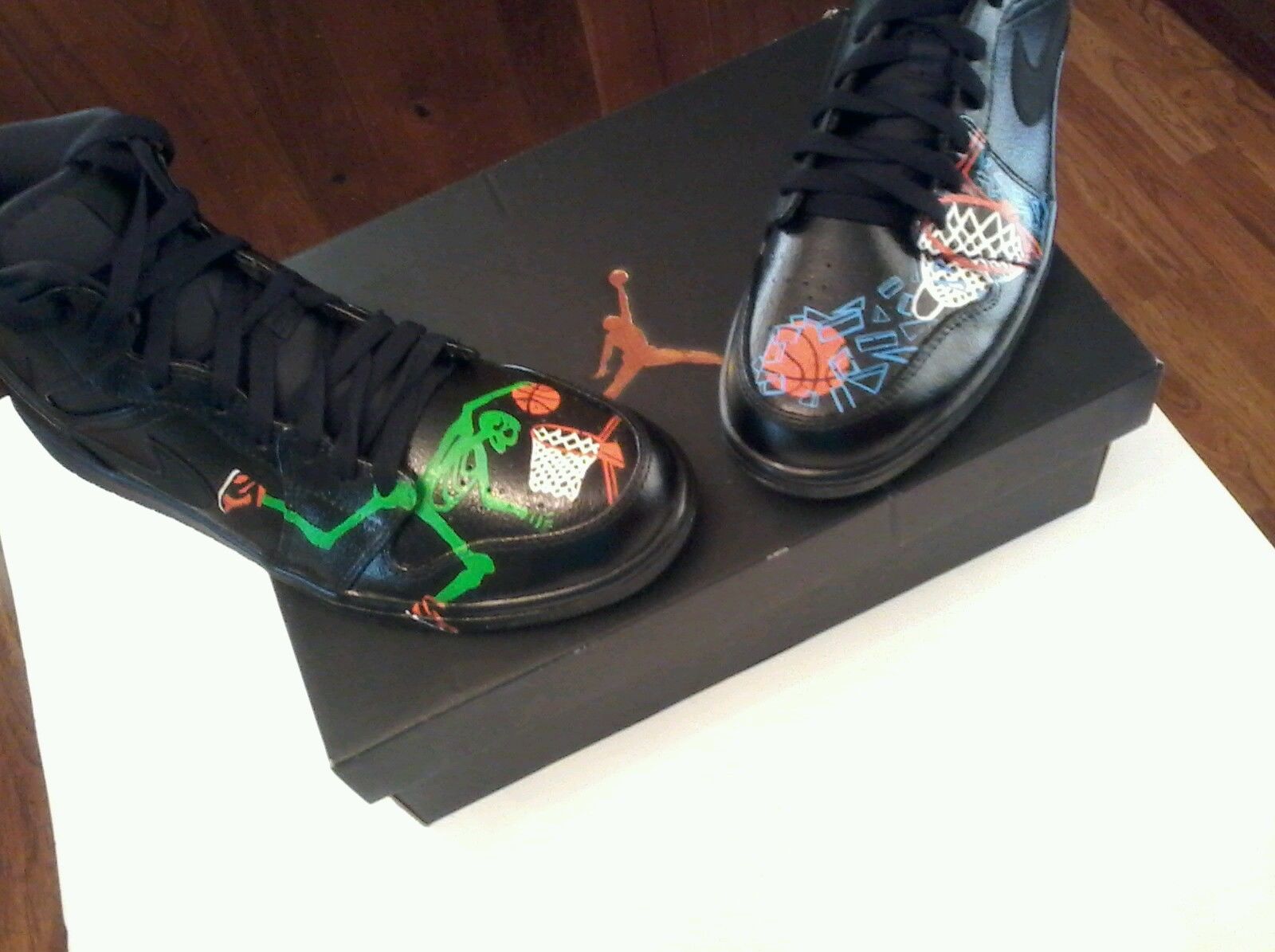 hand painted jordans