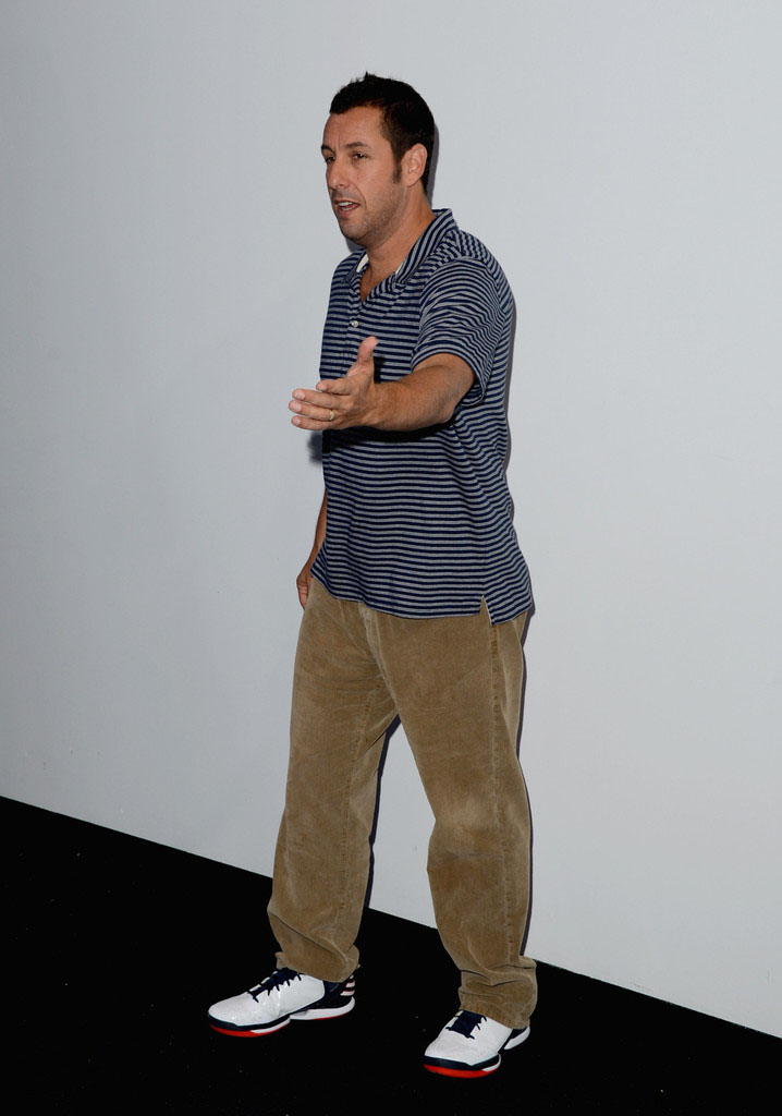 Adam Sandler wearing adidas Rose 773 Olympic (5)