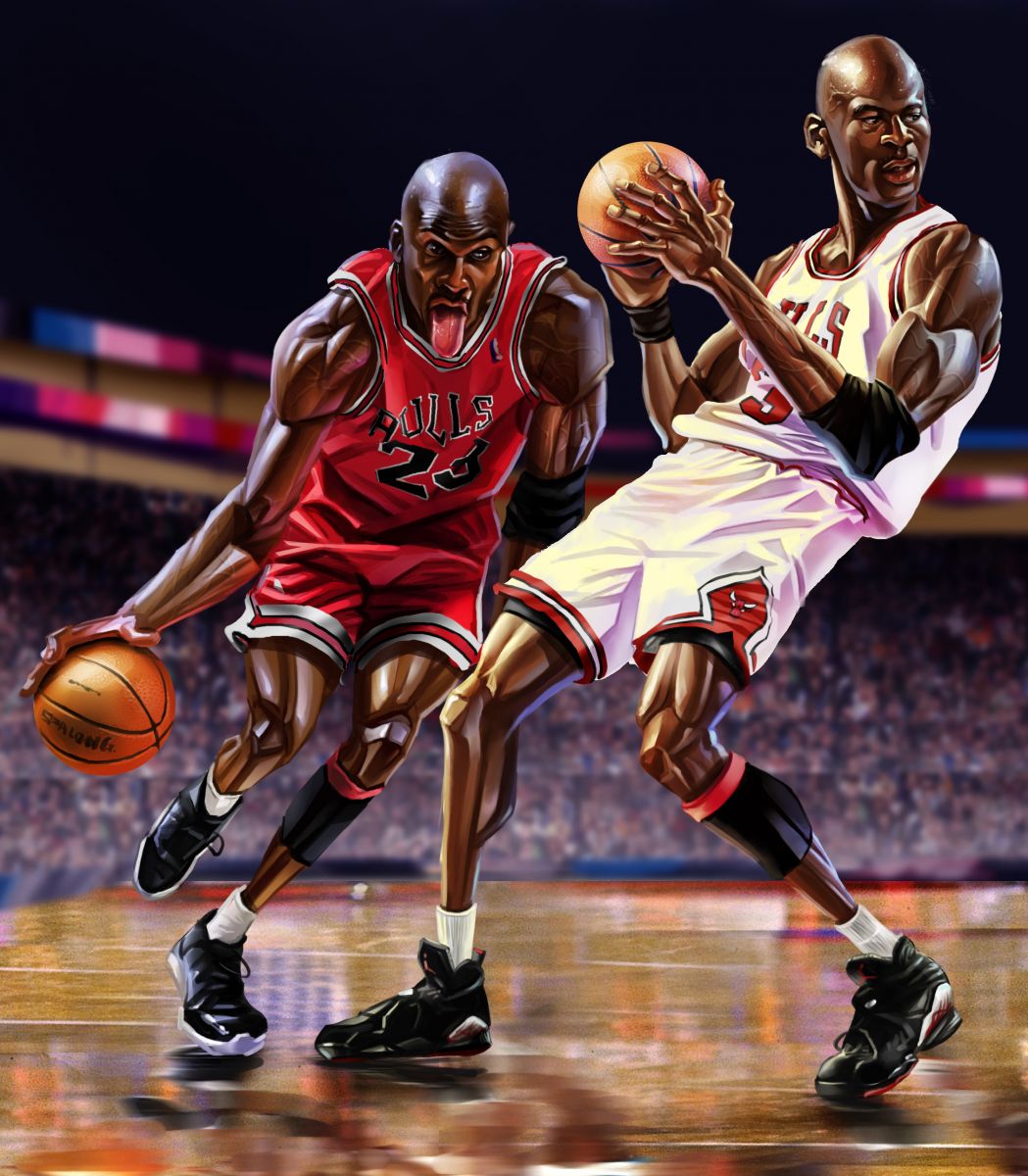 Focus: Artist // Wang Tao's Detailed Michael Jordan Art ...