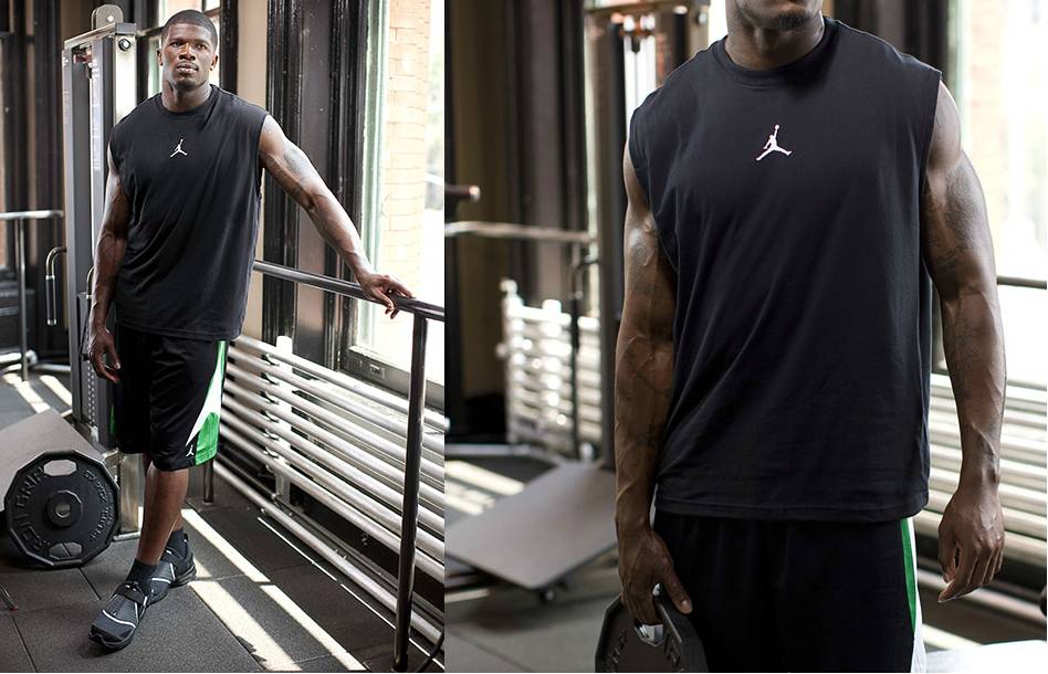 Jordan Brand Fall/Holiday 2011 Apparel Look Book featuring Andre Johnson