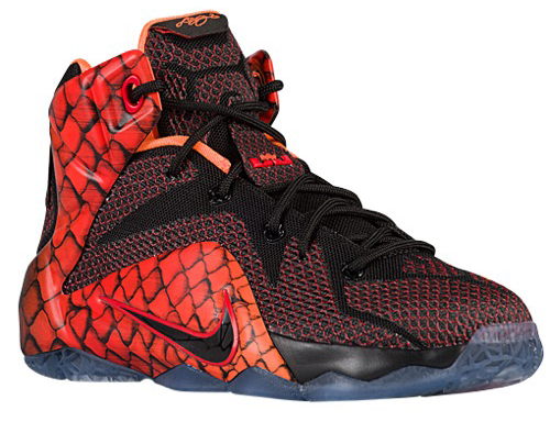 lebron 12s red