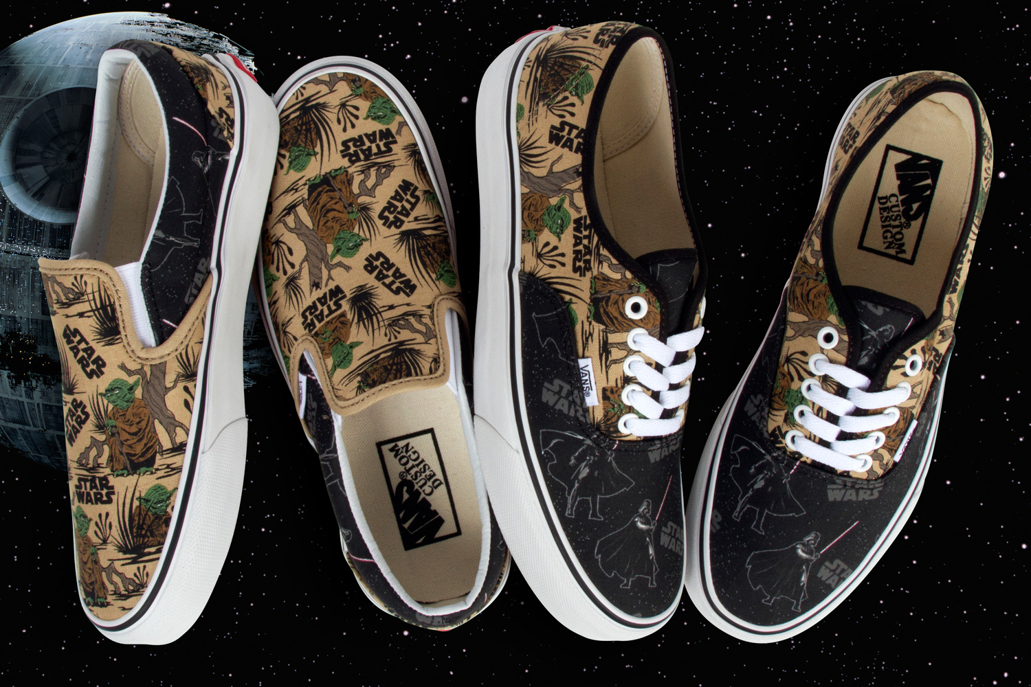 star wars vans shoes kids