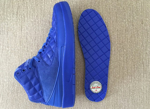 Don C x Air Jordan 2 Blue Quilted (8)