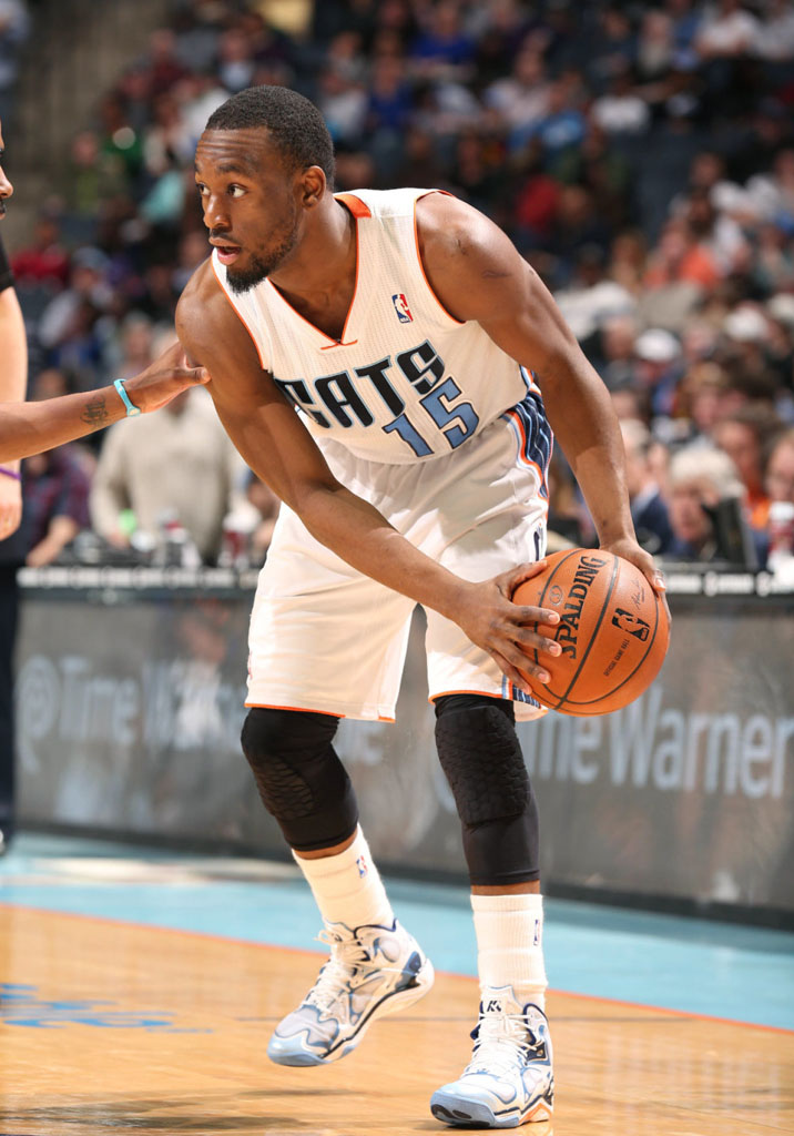 Kemba Walker wearing Under Armour Anatomix Spawn White PE