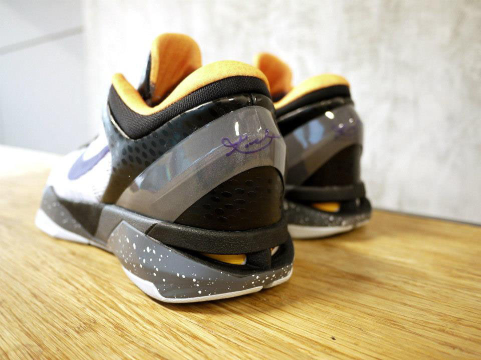 Release Date // Nike Kobe VII - White/Black-Gold-Purple