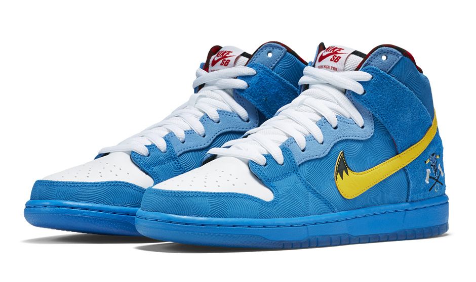 nike sb dunk high blue ox