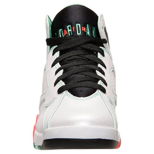 Air Jordan VII 7 GS White/Infrared-Black-Verde 705417-138 (4)