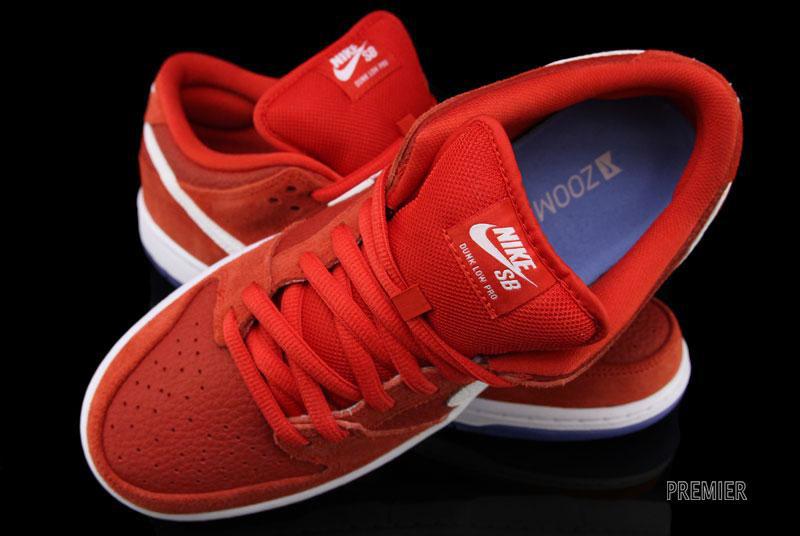 Nike SB Dunk Low Pro - Challenge Red | Sole Collector