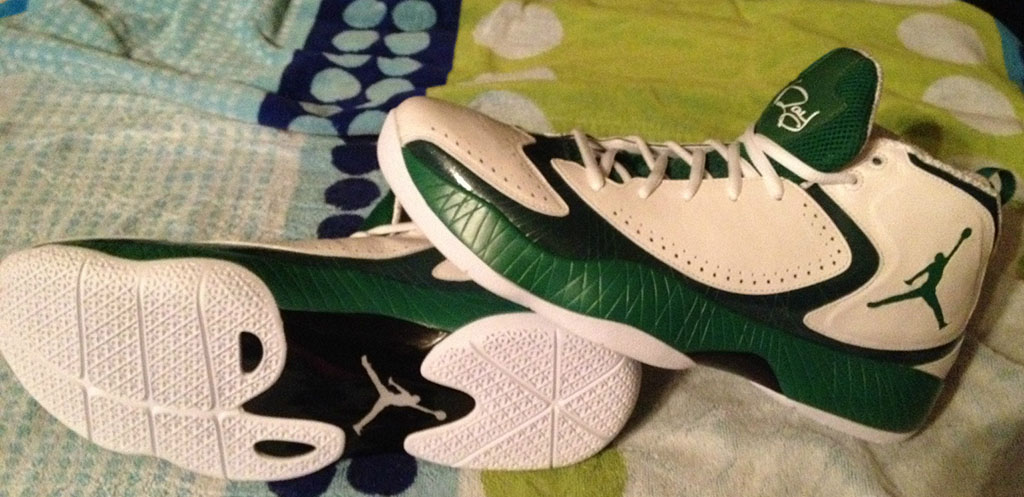 Air Jordan 2012 Ray Allen Home PE (1)