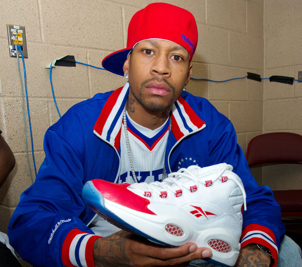 allen iverson reebok question shoes