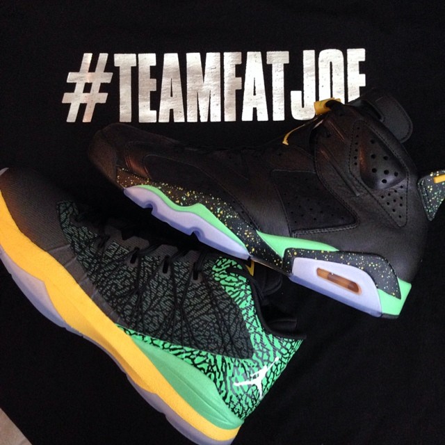 Fat Joe Picks Up Jordan Brazil Pack