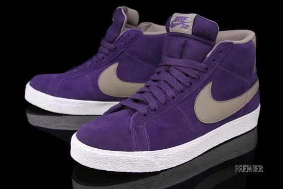 Nike sb best sale blazer varsity purple