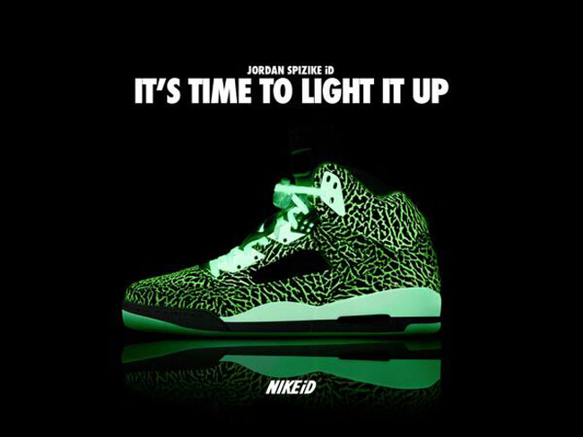 jordan spizike glow