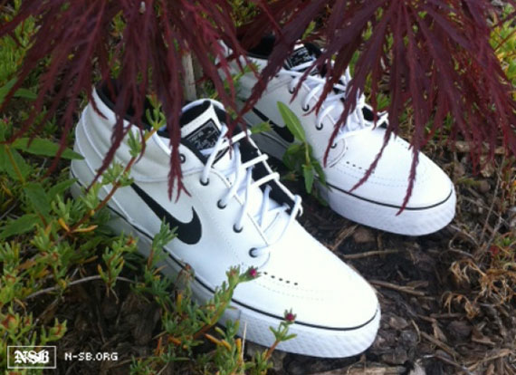 erosie Tien patroon Nike SB Zoom Stefan Janoski Mid QS - White/Black | Complex