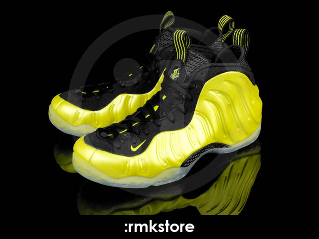 Nike foamposite 2025 electrolime