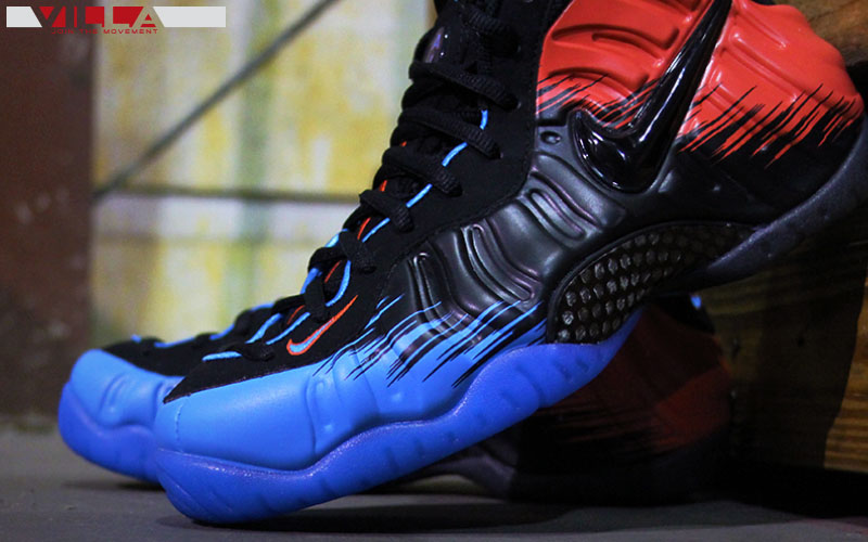 Spiderman foamposites best sale release date