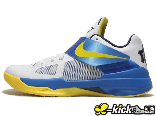 Nike Zoom KD IV White Tour Yellow Photo Blue Midnight Navy 473679-102 (3)