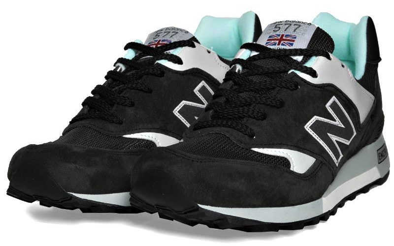 New Balance M577 Made In England - Anthracite / Ivory | Sole Collector