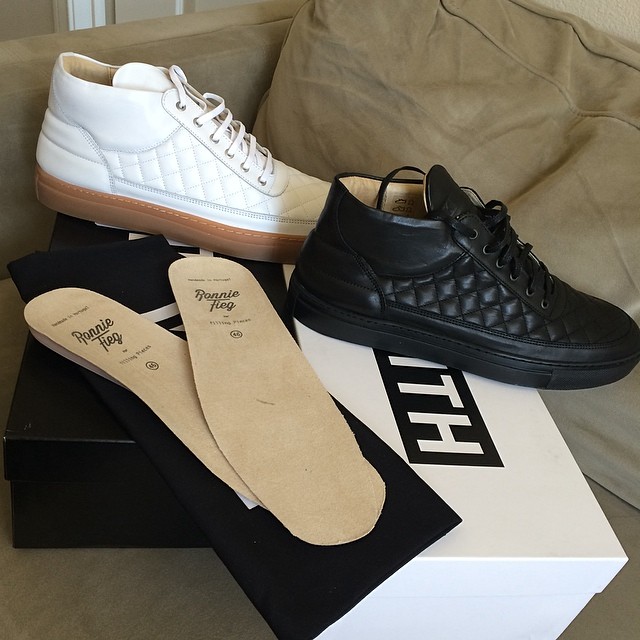 Kendall Marshall Picks Up Ronnie Fieg x Filling Pieces RF Mid