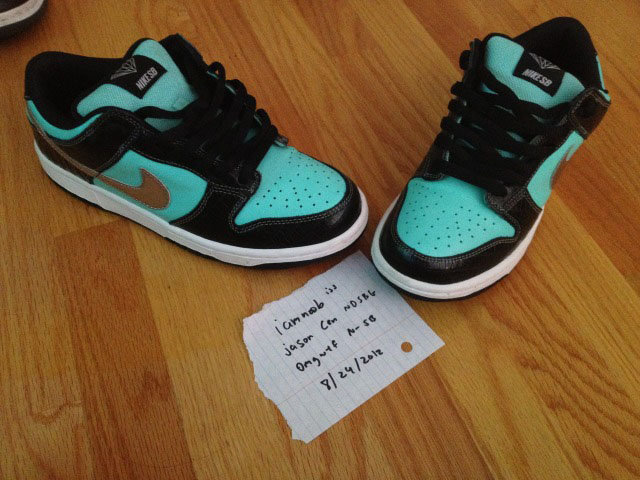 Pickups of the Week // Nike SB Dunk Low Tiffany by iamnoob