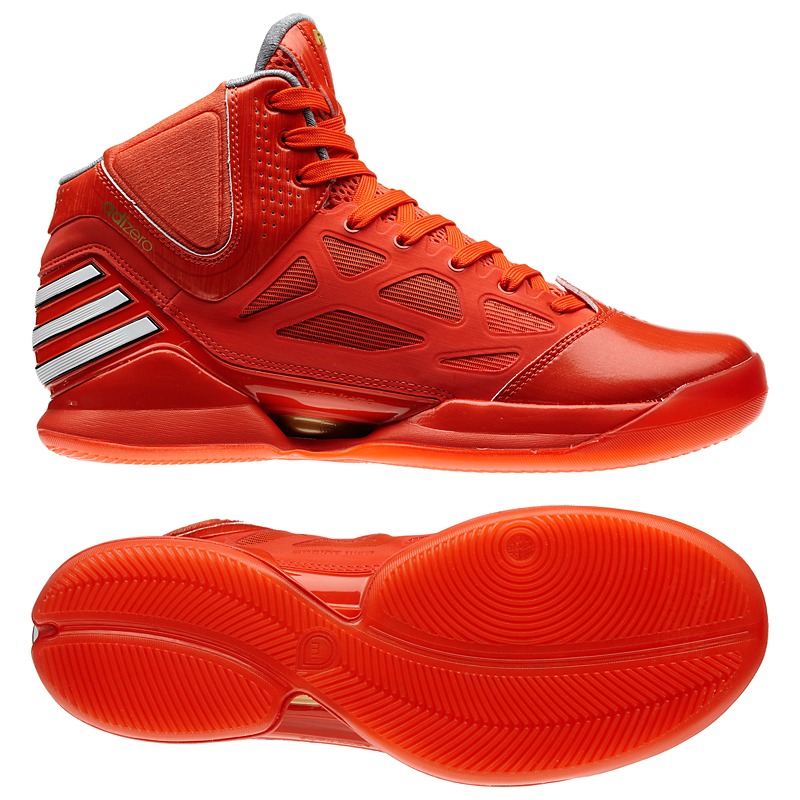 All red outlet adidas basketball shoes