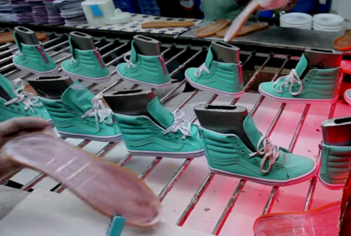 vans shoes manufacturing