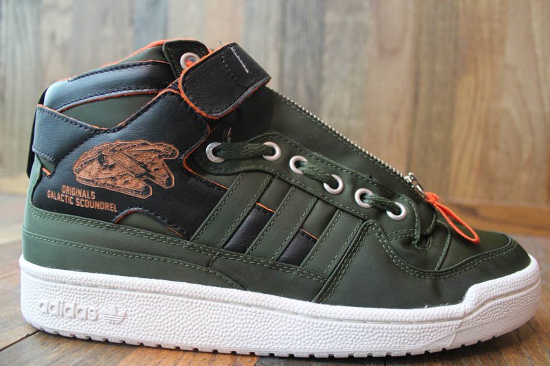 ADIDAS STAR WARS  FORUM MID S.W.HAN SOLO