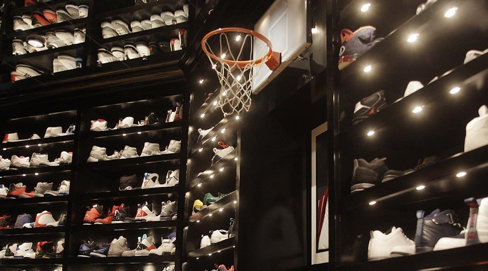 The 15 Best Celebrity Sneaker Closets Sole Collector