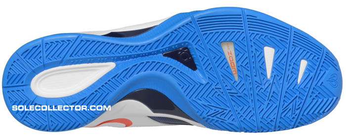 Nike Zoom KD III White White Team Orange Photo Blue 417279-107