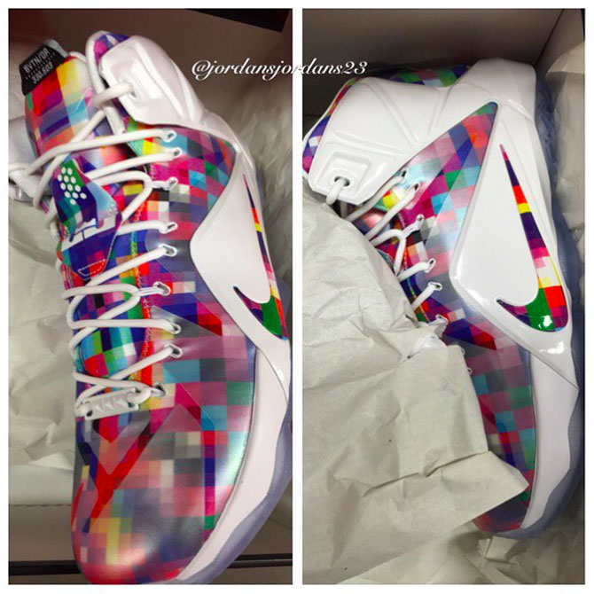 nike lebron 12 ext prism