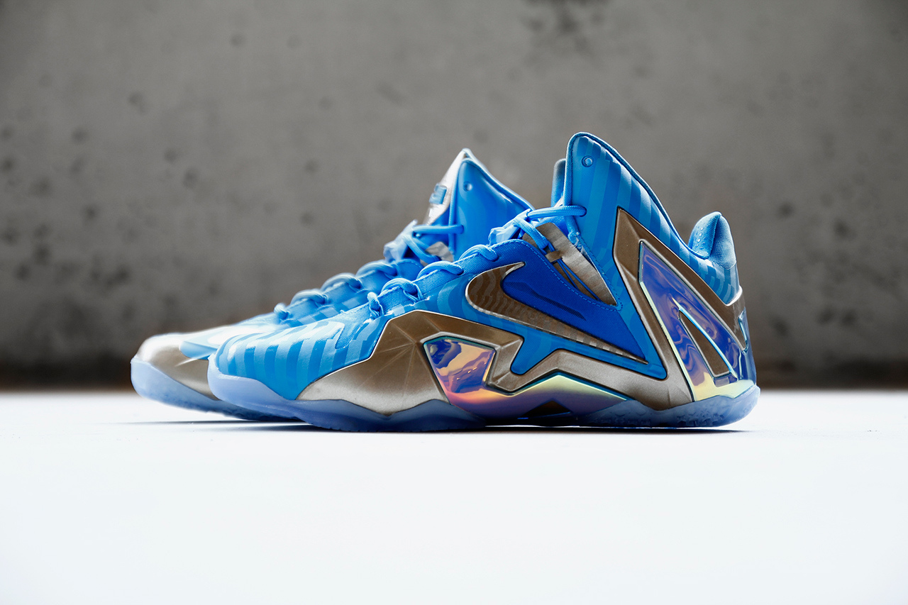 Nike LeBron 11 Elite Blue 3M