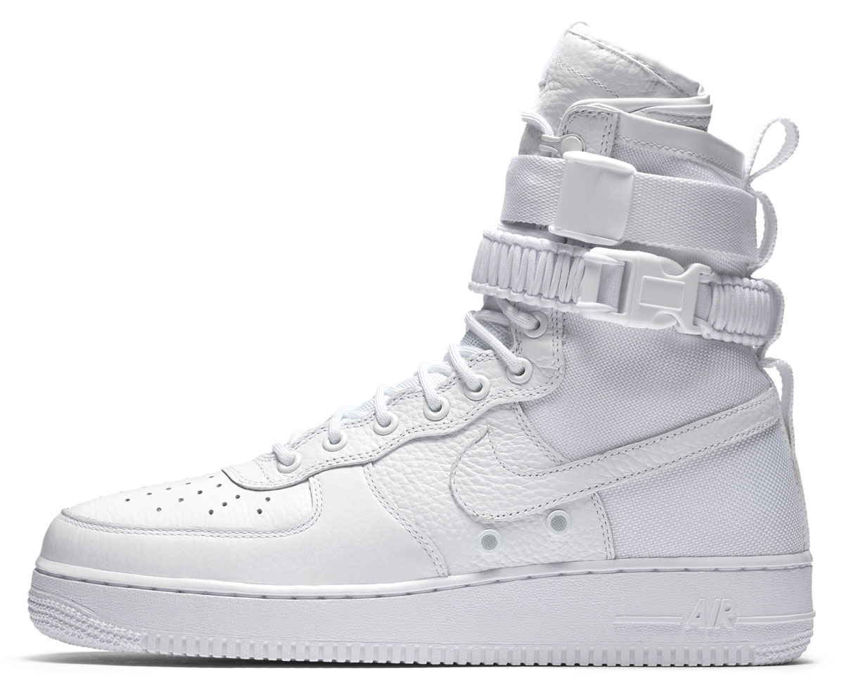 White Nike Hi Tops Mens