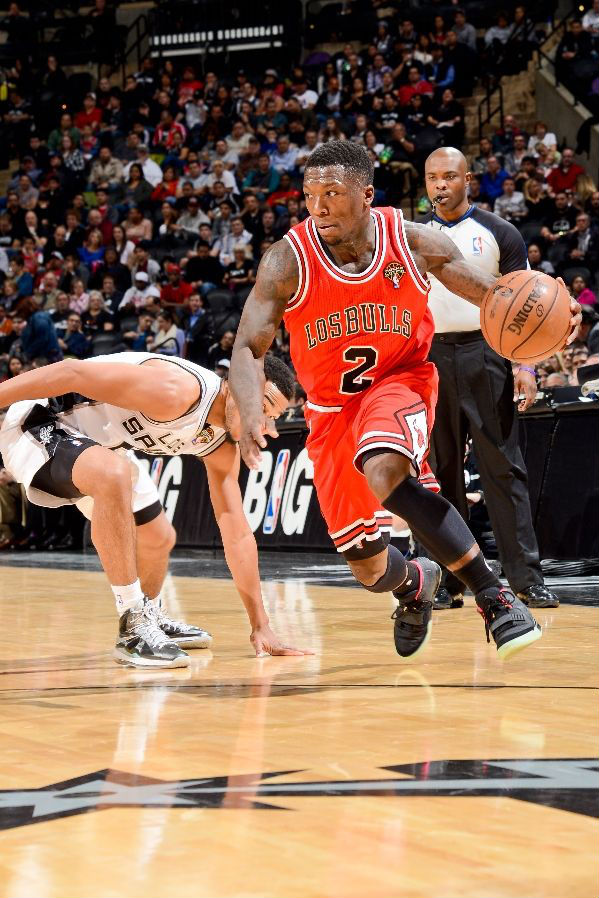 Nate Robinson wearing Nike Air Yeezy 2 Black Solar Red (2)