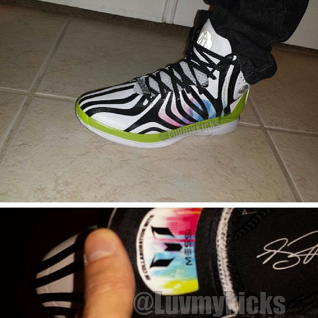 Leo Messi Assists adidas D Rose 4.5 | Sole Collector