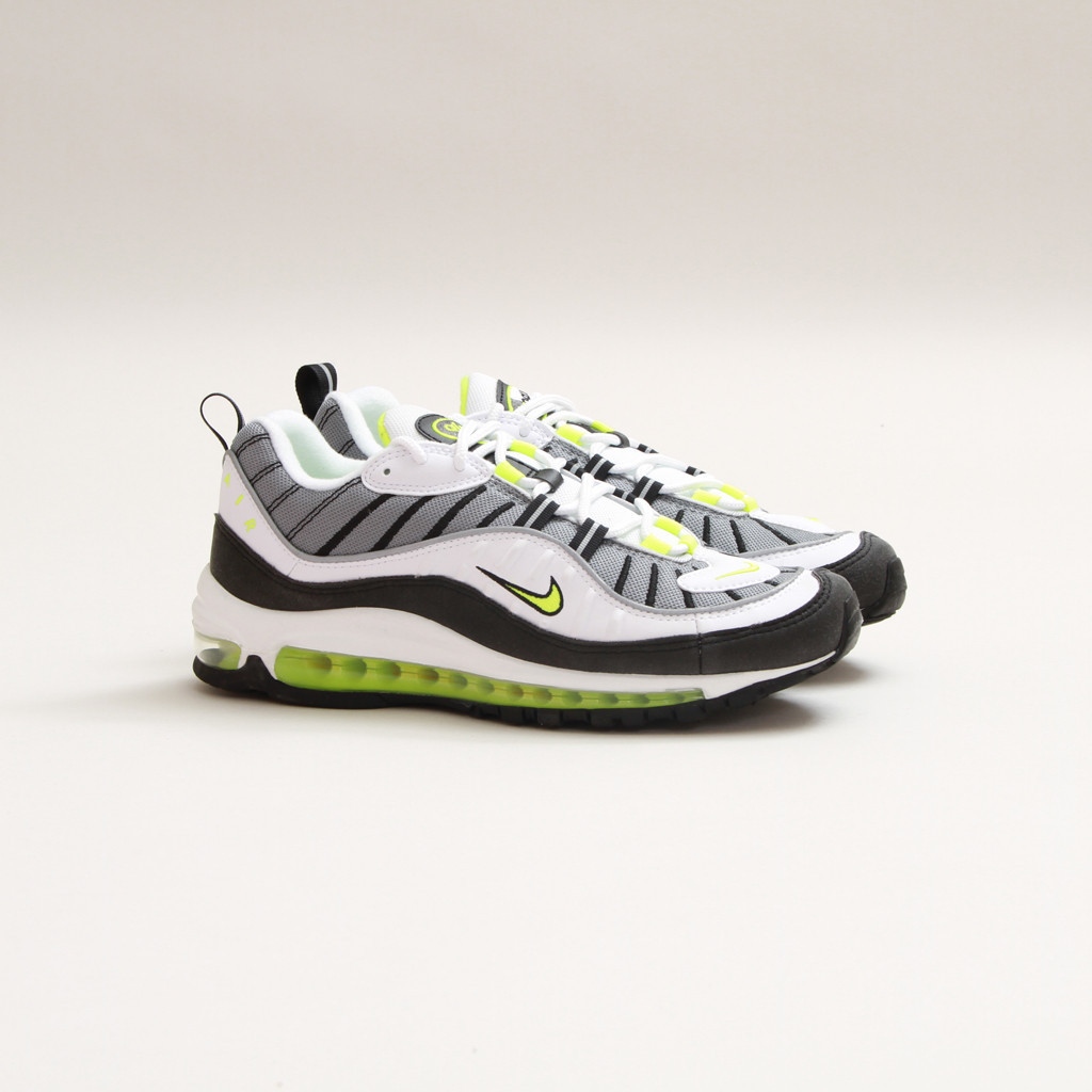 Nike Air Max 98 - Cool Grey/Volt-Black 