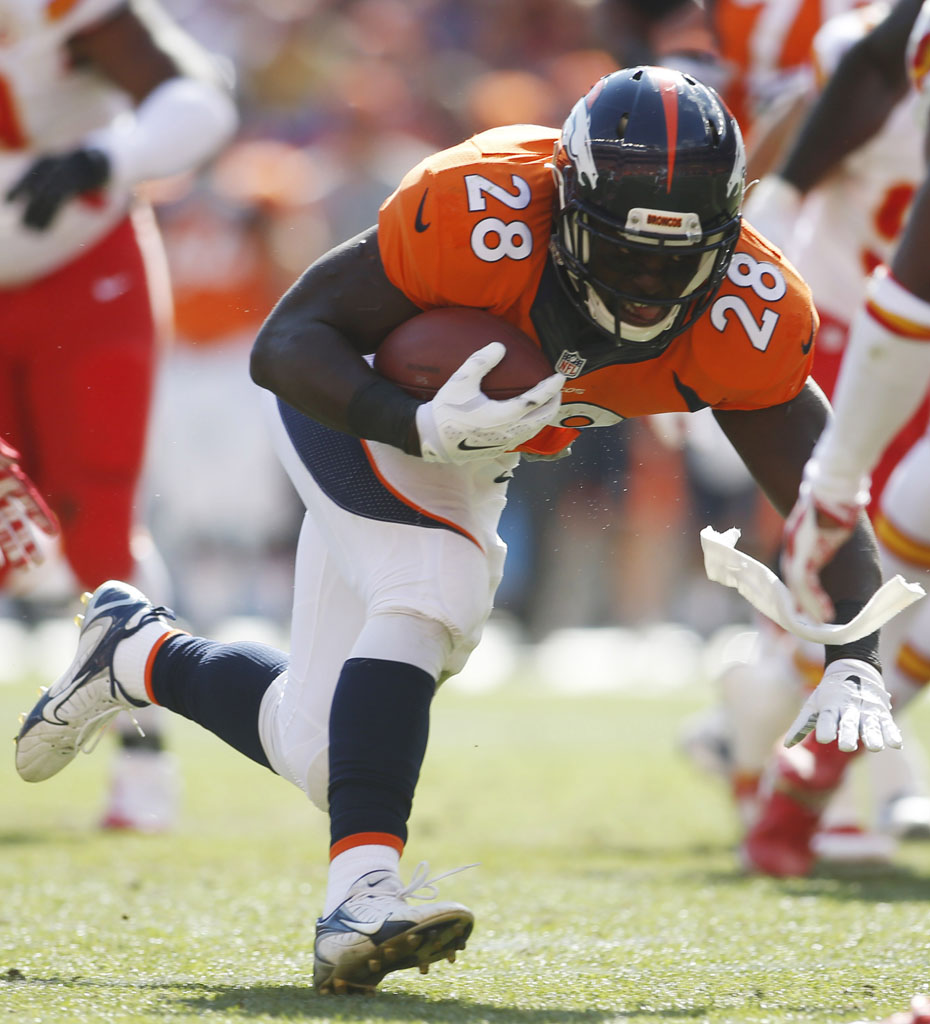 Montee Ball wearing Nike Super Speed