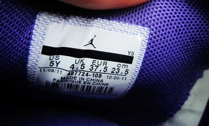 Air Jordan IV 4 GS White Ultraviolet Black 487724-108 (11)